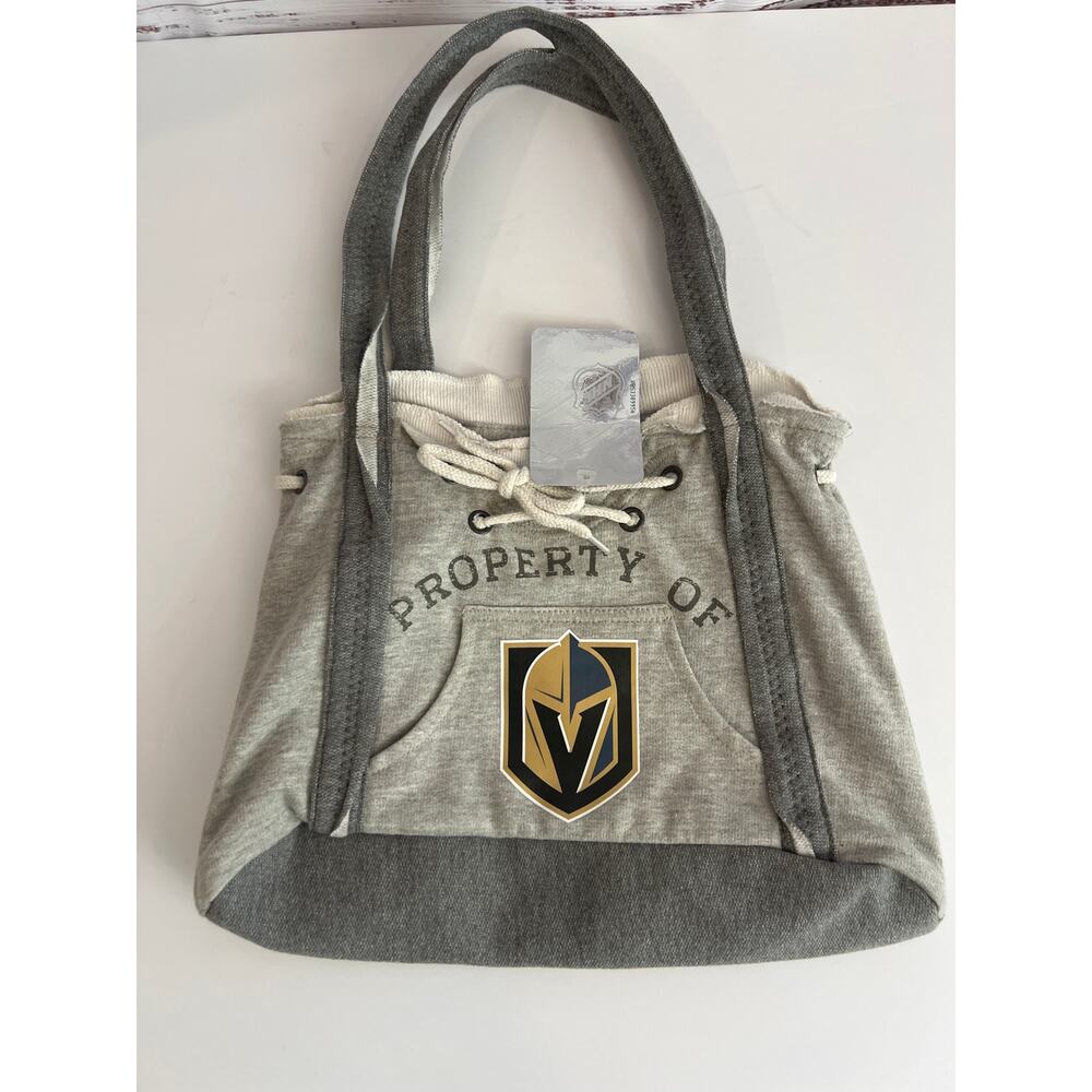 Vegas Golden Knights Hoodie Purse Bag Gray NWT